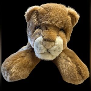 Aurora Lion Cub lying down plush for Kids EUC